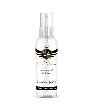 CA Perfume Impression of Kuhuyan For Women & Men Eau de Parfum Spray Atomizer Bottle 2 Fl Oz/60ml-X1
