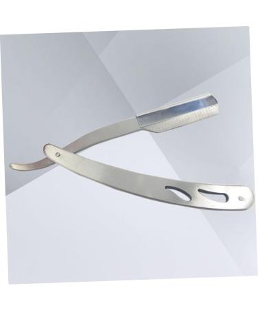 Minkissy Manual Stainless Steel Razor for Men - Classic Old-Fashioned Shaving Blade - Buy Online on GoSupps.com