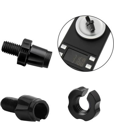 Kigauru 4 Pcs M7 Bicycle Brake Barrel Adjuster Set - Aluminum Alloy Fastener Parts for 7mm Lever Adjusting Screws - Black Brake Adjuster Accessories - Buy Online on GoSupps.com