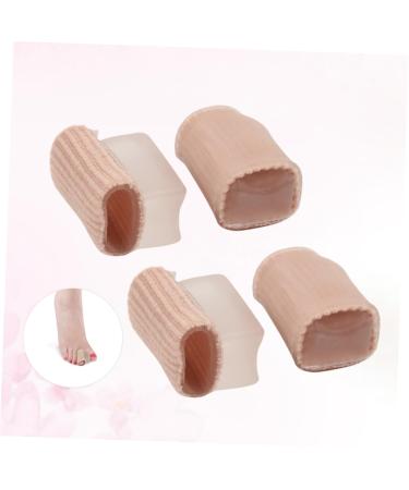 Healifty 4 Pcs Toe Separators - Overlapping Toe Protector, Hallux Valgus, Bunion Separator - Toe Alignment Protective Case - Buy Online on GoSupps.com