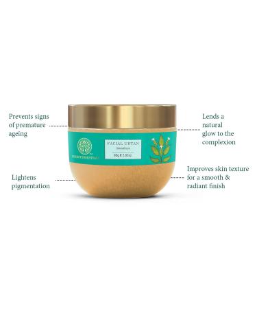 Buy Forest Essentials Ubtan Soundarya Facial 80g - Natural Skincare for Radiant Glow | International Shipping Available - Buy Online on GoSupps.com