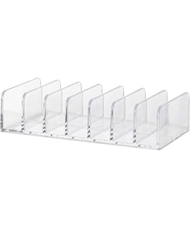 Plastic Eyeshadow Makeup Organizer 7 Cell Cosmetic Storage for Cosmetic Eyeshadow Bathroom Countertop Vanity Cosmetic Organizer - Buy Online on GoSupps.com