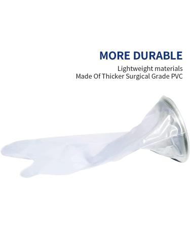 Carerina Waterproof Cast Cover for Adult Hands - Shower & Bath Wound Protection for Burnt Hands Fingers & Wrists - Buy Online on GoSupps.com