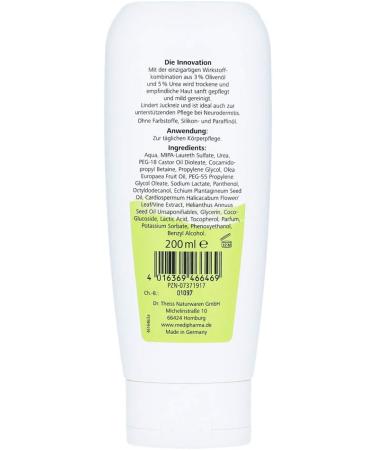Buy Olive Oil Skin in Balance Dermatological Shower 200ml | Hydrating & Nourishing Shower Gel for Healthy Skin | International Shipping Available - Buy Online on GoSupps.com