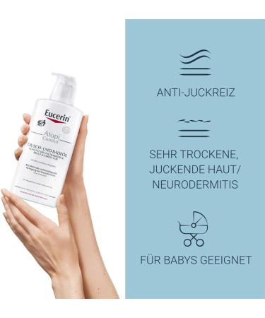 Eucerin - Atopicontrol Cleaning Oil 20% Omega 400 ml - Buy Online on GoSupps.com