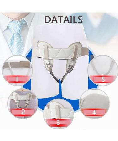 Samnuerly Adjustable Hernia Belt for Men & Women | Inguinal Binder with Removable Compression | International Shipping Available - Buy Online on GoSupps.com