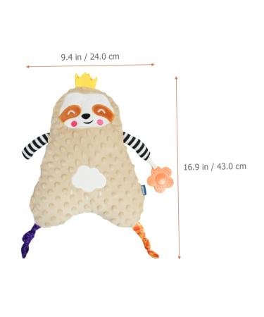 Ibasenice 5-Stage Baby Comfort Towel & Blanket | Muslin Pacifier for Babies | Calming Plush Toys | Soft PP Cotton Filling - Buy Online on GoSupps.com