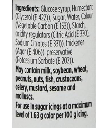 Wilton Black Gel Icing Colour 28.3g - Professional-Quality Food Coloring - Buy Online on GoSupps.com