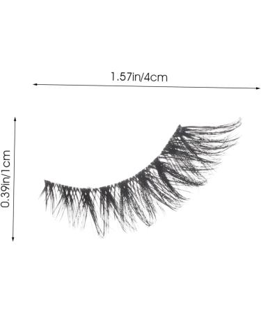 Beaupretty 5 Pairs fake eyelashes false lashes false eyelash bulk lashes eyelashes natural look eye lashes bulk lash strips lashes in bulk lashes bulk make up artificial fiber extend - Buy Online on GoSupps.com