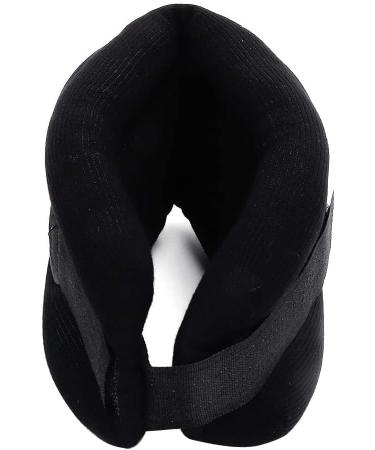 Adjustable Ininosnp Neck Pull Device & Stretcher - Breathable Collar for Pain Relief & Neck Support - Black - Buy Online on GoSupps.com