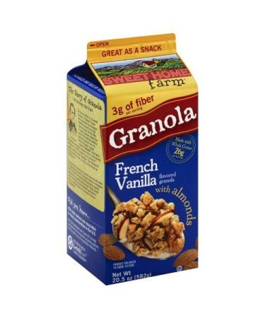 Sweet Home Farm, Granola With Almonds, French Vanilla (Pack of 2)2