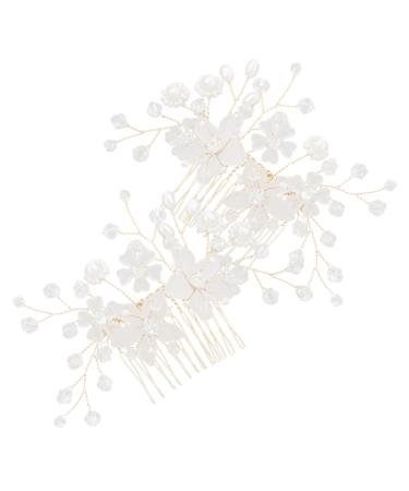 HAPINARY Girl Hair Accessories Headpiece Decoration Girl Headpiece Womens Headpiece Bridal Headpiece Alloy Rhinestone Hair Clip