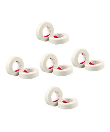 Didiseaon 10 Rolls Grafting Tape Extend Eyelash Miss Non-woven Tape White