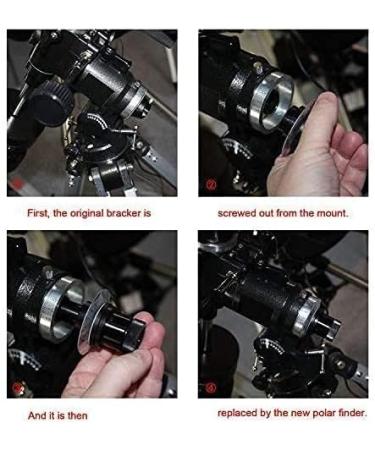 Astromania Polar Alignment Scope for EQ-5 - Achieve Sharp Focus on Reticle, Northern & Southern Hemispheres - Buy Online on GoSupps.com