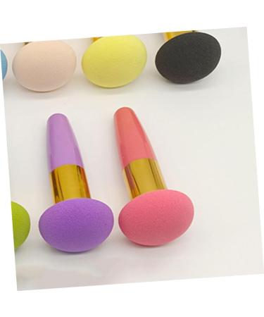 Mikinona Beauty Egg Brush Pen Make up Sponges Foundation Sponge Blender Blending Sponges for Makeup Sponges Makeup Blender Makeup Sponges for Foundation Cosmetic Sponges Makeup Tools - Buy Online on GoSupps.com