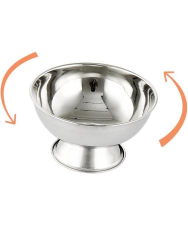 MIKINONA Stainless Steel Shaving Set for Men - Razor Foam Mixing Bowl & Shell - Premium Shaving Accessories - Buy Online on GoSupps.com