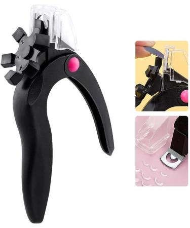 German Nail Clippers Acrylic Nail Clipper U Shaped Nail Edge Trimmers False Nail Tip Scissors Black - Buy Online on GoSupps.com