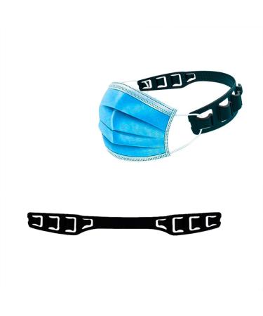 Healifty 12Pcs Hearing Protection Ear Saver Mas Headband Adjuster Hook Strap Extender for Adults