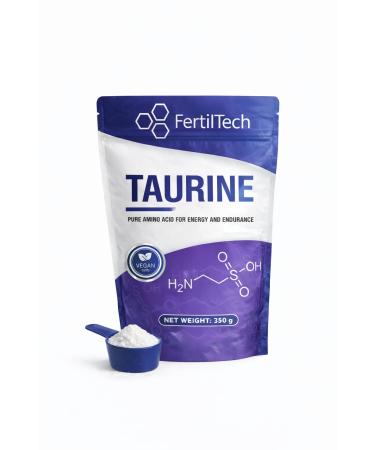 Taurine en Poudre 350 g 140 Portions (4 Mois) Format conomique Puret 99 8% Haute Qualit Sans Additifs Sans Ar me Vegan Sans OGM Conditionn e en France