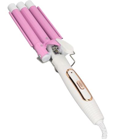 3 Barrel Curling Iron Wand - Adjustable Temperature Ceramic Lasting Waves Flexible for All Hairstyles - US Plug - Buy Online on GoSupps.com