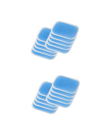 Healeved 60 STK training equipment Gelpads for abdominal stimulators Gelpads for belly toner fitness devices replacement gelpads jelly 30pcsx2PCs bluex2stk