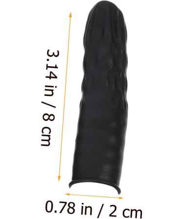 Buy FRCOLOR 200pcs Rubber Finger Stalls | Multi-Function Finger Protectors & Covers - Portable Replaceable Medium Black Finger Cots for eCommerce International Shipping - Buy Online on GoSupps.com