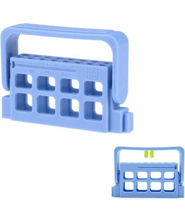 Artibetter 16 Holes Plastic Dental Holder Stand for Root Canal File Disinfection - Blue | Dentist Tools Stand - Buy Online on GoSupps.com