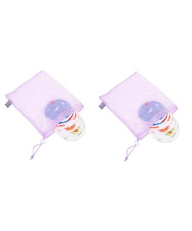 Abaodam 2 Sets Nursing Pad Reusable Covers Feeding Pad Reusable Breast Cushion Anti Galactorrhea Pads Reusable Cushion Washable Breast Pad Covers Breastfeeding Breast Pads