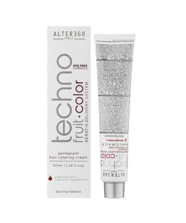 Alterego Techno Fruit Color 93 Keratin System PPD free 100 ml very bright golden blonde 112 professional color permanent