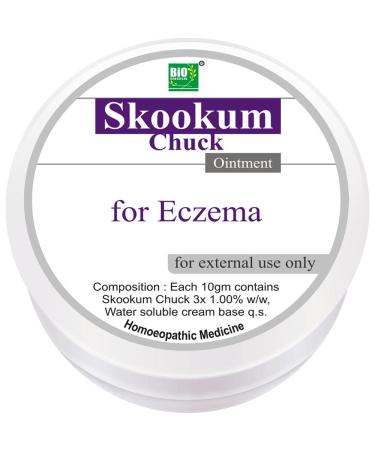 Bio India Skookum Chuck (30g) Useful in Skin Diseases Like Psoriasis Eczema Dry and Scabby Skin/Free Ujala Eye Drops