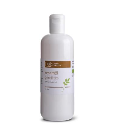 Classic Ayurveda - Sesame oil (mature) organic - 500 ml 500 ml (1 pack) - Buy Online on GoSupps.com