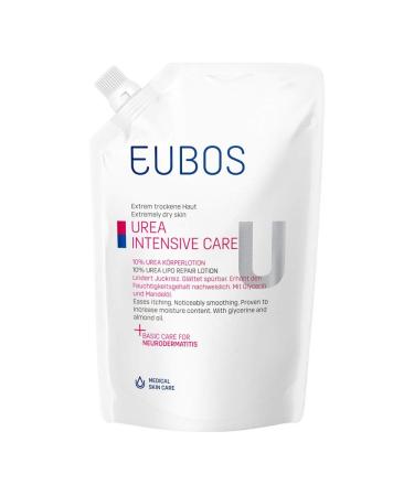 Eubos Dry Skin Urea 10% Body Lotion 400 ml Refill Bag