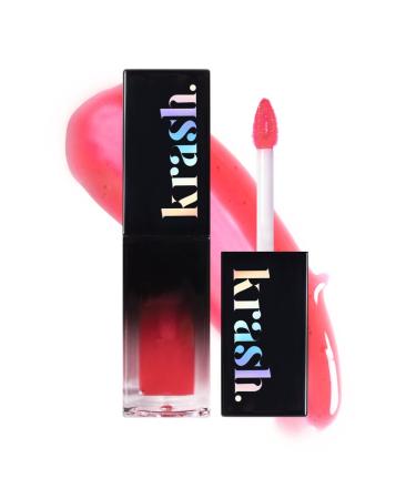 KRASH KOSMETICS KRASH KOSMETICS Almost Illegal Volumising Lip Gloss Extreme Spicy Light Colour Non-Sticky Oil Texture Hydration & Volume Vegan Cruelty Free