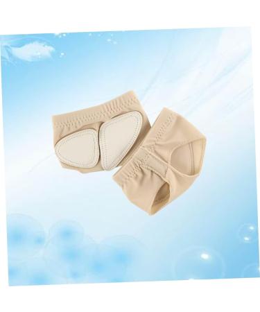 Gatuida Forefoot Guard: Metatarsal Pads & Dance Socks for Comfort & Support - Ideal for Yoga Ballet & Exercise (Beige S - Buy Online on GoSupps.com