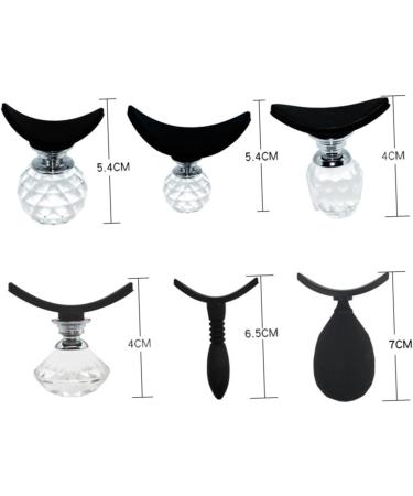 Didiseaon 3 Pcs Eyeshadow Silicon Eye Shadow Stamp Makeup Eye Shadow Seal Tool Crease Sealing Ring 5.4*5cmx3pcs As Shownx3pcs - Buy Online on GoSupps.com