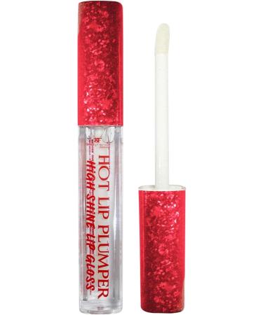 Beauty Forever Hot Lip Plumper Plumping Lip Gloss High Shine Lip Gloss Non Sticky Clear 3mls Pack of (1) - Buy Online on GoSupps.com