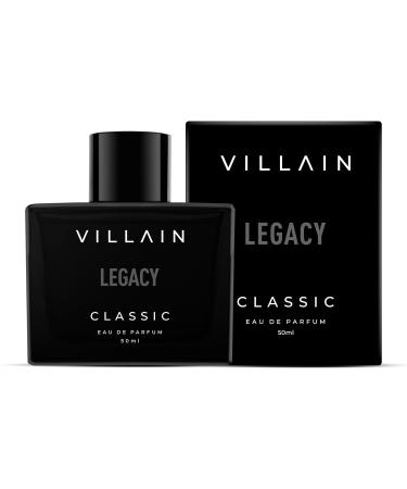 Villain Legacy Classic Luxury Premium Long Lasting Fragrance Eau de Perfum for Men 50ml - Buy Online on GoSupps.com