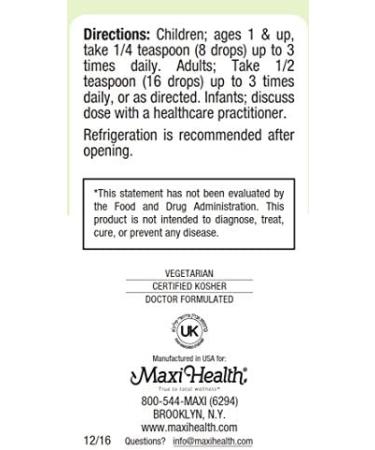 Maxi Health Kyolic Immune Booster Liquid - 4 fl oz | Boost Immunity Naturally - Buy Online on GoSupps.com