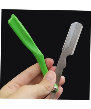 Housoutil 4-Piece Stainless Steel Cartridge Set for Manual Razors - Barber Tool & Blade Holder for Men - Buy Online on GoSupps.com