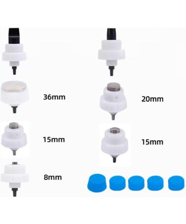 Lokori Base Shock Wave Therapy Massager - Muscle Relaxation & Joint Pain Relief Device with 7 Heads | International Shipping - Buy Online on GoSupps.com