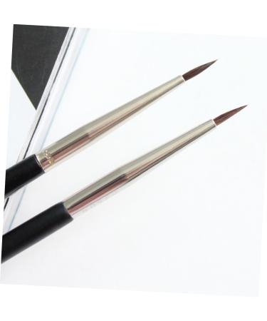 Healeved 2pcs Makeup Brush Eyeshadow Eyeliner Liquid Beauty Brush Pen Eye Makeup Tools Make up Brush Wooden - Buy Online on GoSupps.com