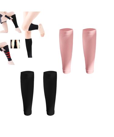 Qqlady royalaura compression stockings in medical quality footless compression stockings for men and women compression stockings for varicose veins 2pairs-B M