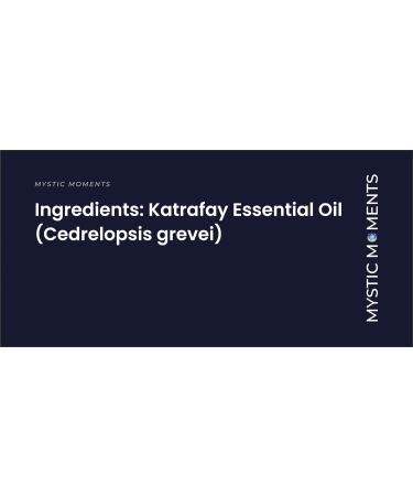 Mystic Moments Katrafay Essential Oil 500g | Pure Natural Vegan Oil for Diffusers Aromatherapy & Massage - GMO-Free - Buy Online on GoSupps.com