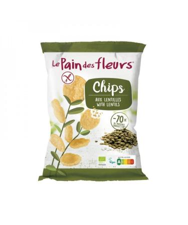Le Pain des Fleurs Lentil Chips, 50 g, 1 Unit