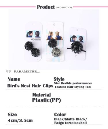 Bird Nest Hair Clips: Stylish & Secure Hair Accessories | Shop Now - Buy Online on GoSupps.com