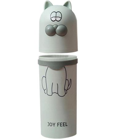 Lovoo Cartoon Dental Travel Set for Kids - Light Toothbrush & Dust-Tight Organizer with Toothpaste | Perfect for International Shipping - Buy Online on GoSupps.com