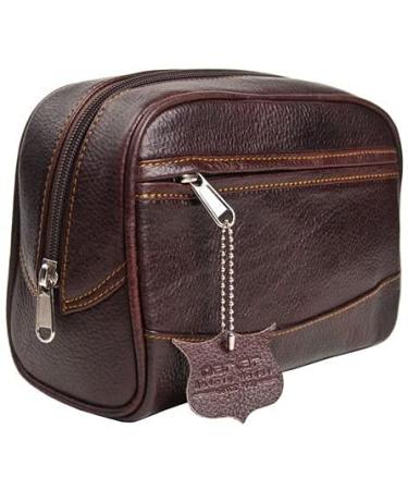 Buy Parker Travel Shaving Set | Dopp Bag Razor Brush & Soap for Perfect Grooming Worldwide - Buy Online on GoSupps.com