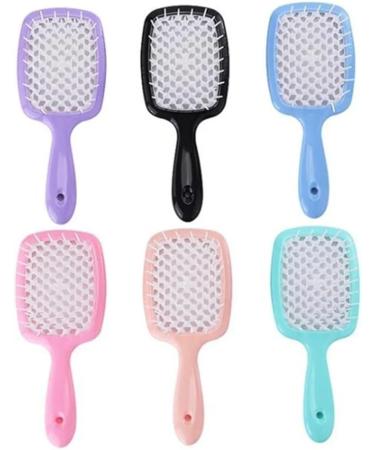 Comb 1 Piece Of Wide Toothed Air Cushion Comb Massage Dry Wet Comb Hollow Comb Salon Hair Brush Set Wide Tooth Comb (Color : H) - Buy Online on GoSupps.com