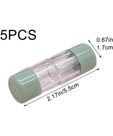 5pcs Contact Lens Case Set - L+R Contact Lens Travel Kit & Holder | Durable Lens Container for Eye Care - Buy Online on GoSupps.com