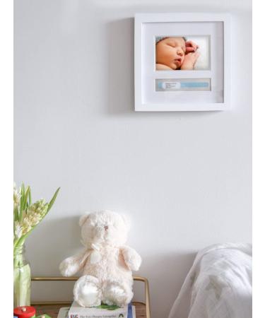 Pearhead Baby Hospital ID Bracelet Photo Frame - Newborn Keepsake for Expecting Parents (White) - Buy Online on GoSupps.com